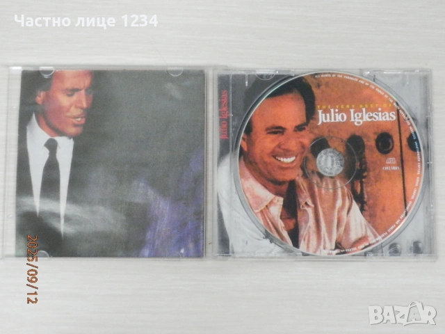 Julio Iglesias - 1995/ 1996 / Love Songs/ 1 - 2CD / Platinum - 2CD / The Very Best of, снимка 8 - CD дискове - 50522267