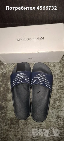 чехли Армани, снимка 2 - Мъжки чехли - 51387722