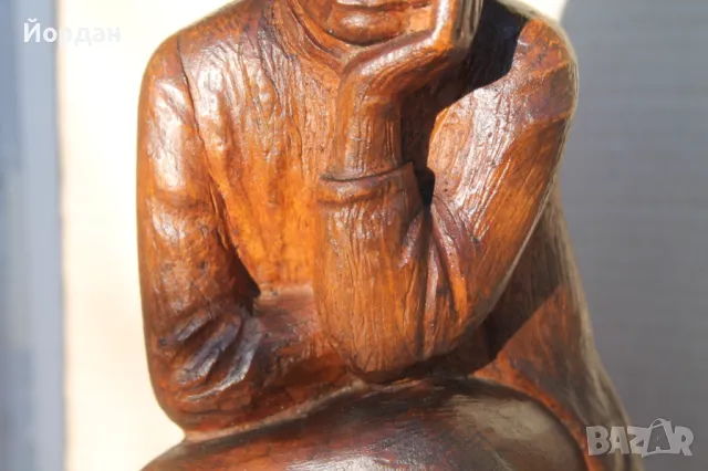 Дървена фигура , снимка 3 - Други ценни предмети - 48499971