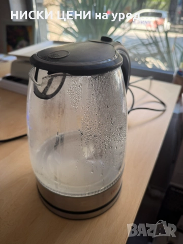 Стъклена кана Tectro черна