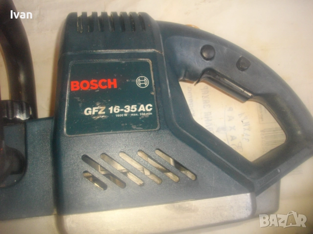 BOSCH GFZ 16-35AC PROFESSIONAL Оригинален немски 1600W ТАНДЕМ ТРИОН за рязане на тухли и газобетон, снимка 8 - Други инструменти - 51501192