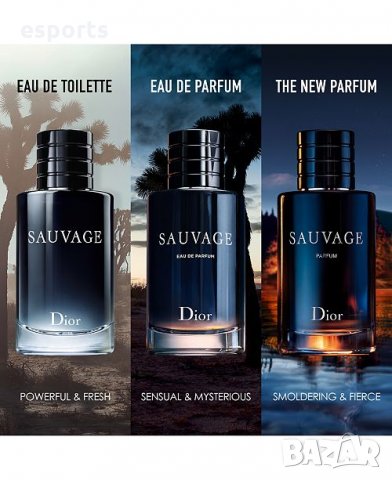 Dior Sauvage Парфюм Parfum 100ml автентичен мъжки парфюм, снимка 3 - Мъжки парфюми - 26965516