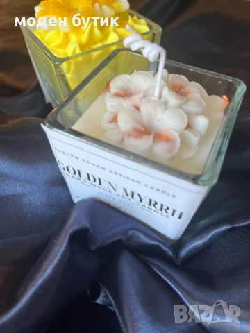 ароматни свещи с тамян и златна смирна, снимка 4 - Други - 51063372