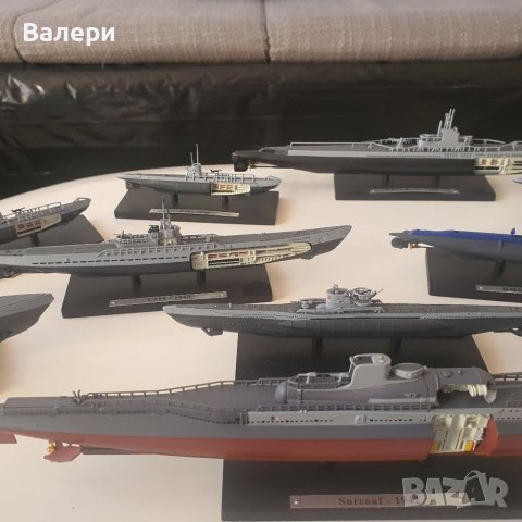 Стари Макети Подводници , снимка 5 - Антикварни и старинни предмети - 40749476