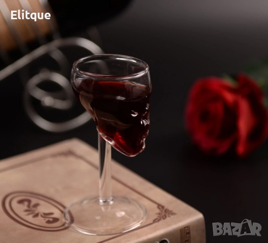 Чаша от стъкло с иновативна форма, снимка 2 - Чаши - 52816887