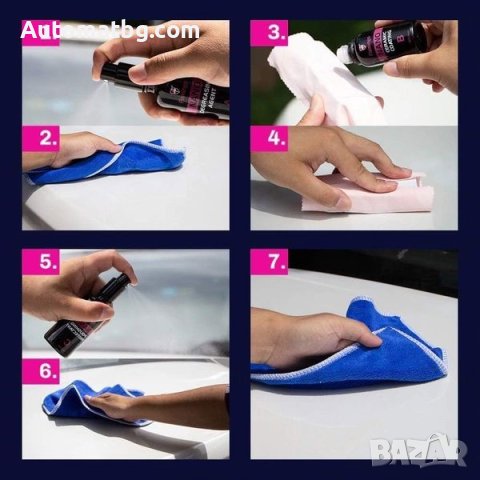 Нано керамично покритие Automat, 10H, UV защита, снимка 4 - Аксесоари и консумативи - 43354003