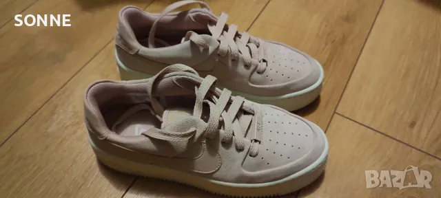 NIKE Air Force 1 Sage Low  - бледорозови, снимка 14 - Маратонки - 47526544