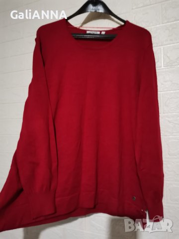 СТРАХОТНА БЛУЗА ПЛЕТИВО В ЧЕРВЕНО 2XL-3XL