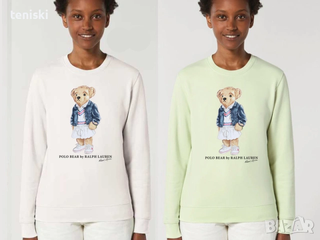 Качествени Суичъри Ralph Lauren Polo Bear Принт Модели цветове и размери , снимка 4 - Суичъри - 35575179