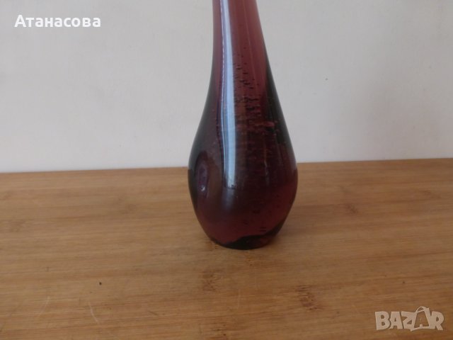 Стилизирана стъклена фигура Пингвин Мурано 1975 г, снимка 6 - Декорация за дома - 43576404