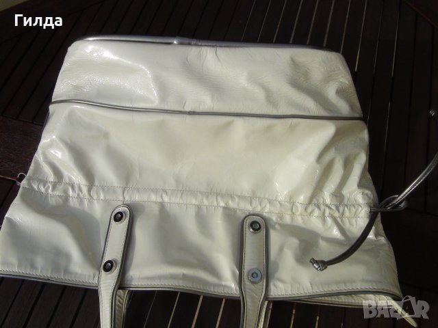 Coccinelle голяма кожена чанта, снимка 6 - Чанти - 35290002