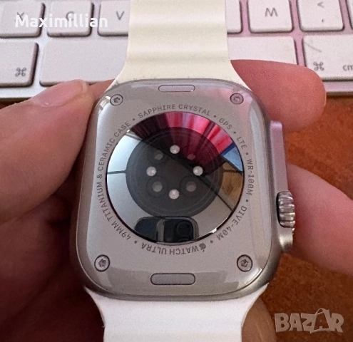 Apple Watch Ultra 2 Titanium, снимка 10 - Смарт часовници - 52235770