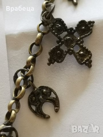 Възрожденски сребърен накит. Куна. Котел. Жеравна, снимка 17 - Антикварни и старинни предмети - 43991334