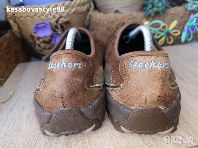 Обувки Skechers 40.5н.Естествена кожа, велур , снимка 11 - Дамски ежедневни обувки - 40013735