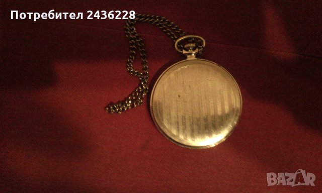 Вечен часовник. Джобен руски часовник Молния / Мълния. Работи точно. Много запазен., снимка 4 - Антикварни и старинни предмети - 27557722