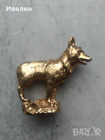 месингова статуетка-куче