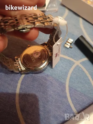 OLEVS Мъжки кварцов часовник с дата и ден от седмицата, снимка 8 - Мъжки - 48668699