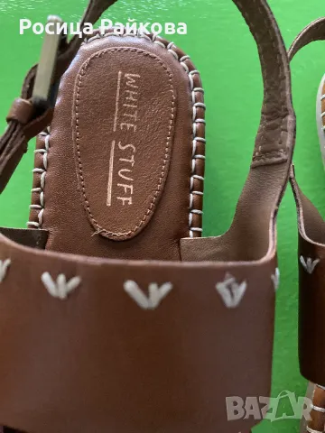 Дамски сандали, 38 размер, нови, White Stuff, снимка 3 - Сандали - 50347925