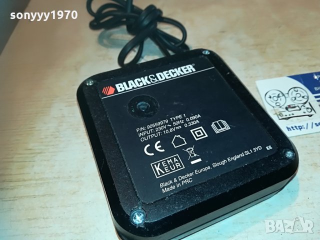 black & decker 10,8v lithium charger 0606211850, снимка 9 - Други инструменти - 33124489