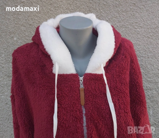 4XL Нова пухкава връхна дреха , снимка 3 - Суичъри - 52408350