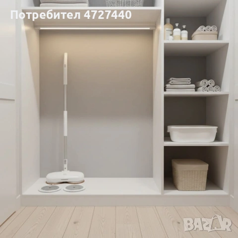 Електрически моп със спрей и центрофуга , снимка 3 - Мопове, кофи, четки и метли - 53341065