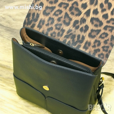 Дамска раница Леопард, снимка 4 - Раници - 52822210