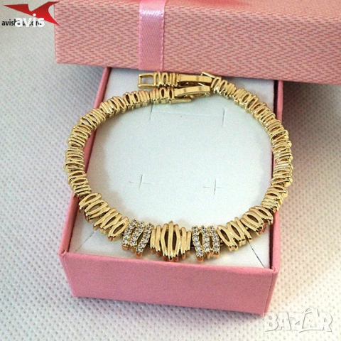 Гривна с 14К златно покритие 234843