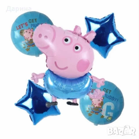 Парти сет Пепа Пиг и Джордж , снимка 5 - Други - 41026315