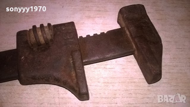 fahr-марков раздвижен ключ/чук-24х7см-внос швеицария, снимка 9 - Ключове - 27197821