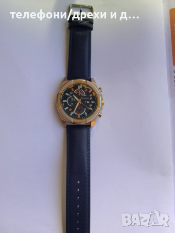 Мъжки часовник Ferrucci (45 mm) като нов, снимка 2 - Мъжки - 52589736