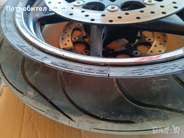 Джанта R1 2004-2014 с нова гума, снимка 4 - Части - 53226254