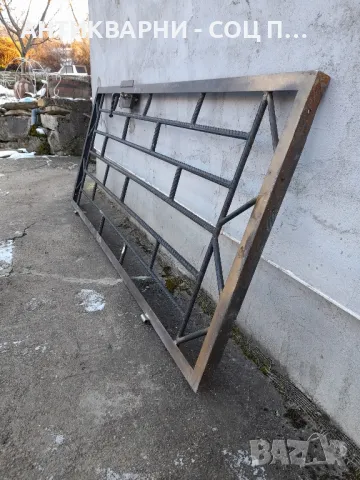 Стара Масивна Метална Врата Порта Височина 193см Широчина 80см Тегло 37кг., снимка 9 - Антикварни и старинни предмети - 48722303