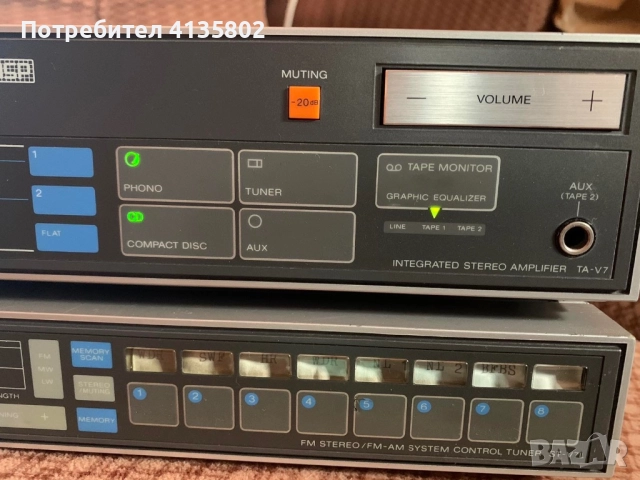 Sony TA-V7 и Sony ST-V71, снимка 5 - Аудиосистеми - 51787425