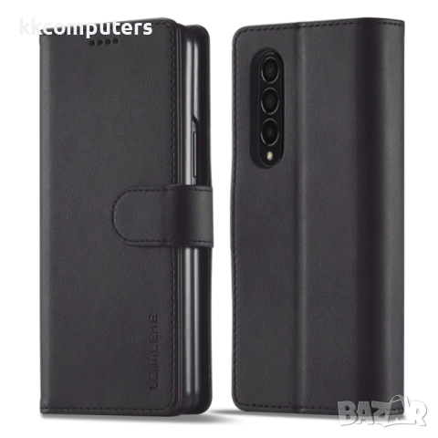 Samsung Galaxy Z Fold4 5G LC.IMEEKE Кожен Калъф и Протектор, снимка 7 - Калъфи, кейсове - 52807226