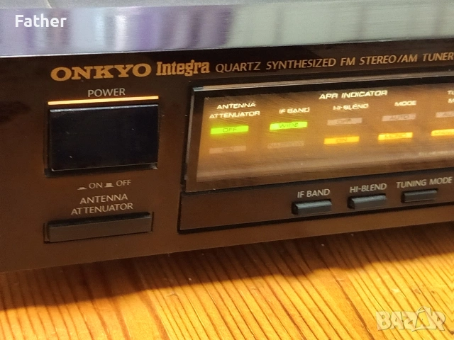 Onkyo Integra T-4445 стерео тунер, снимка 6 - Ресийвъри, усилватели, смесителни пултове - 53355026
