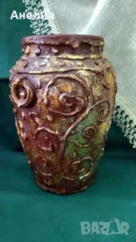 Ваза ръчна изработка , снимка 2 - Вази - 49497915