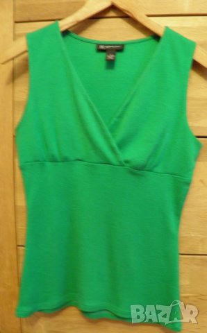 I-N-S зелена дамска блуза без ръкав, снимка 1