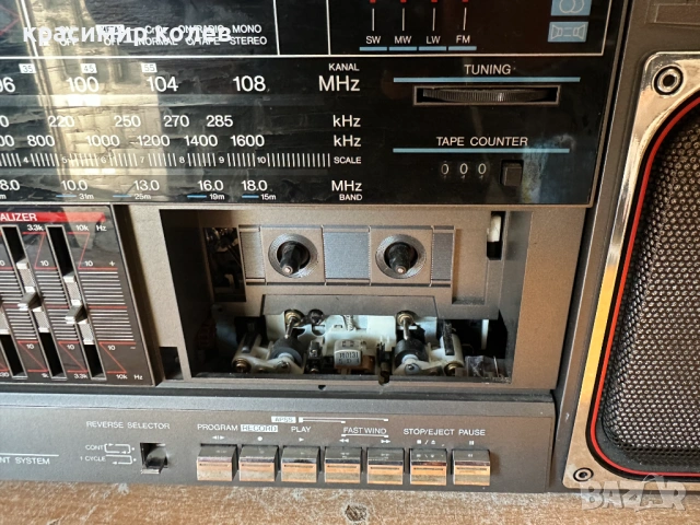радиокасетофон "SHARP GF-7850", снимка 4 - Радиокасетофони, транзистори - 53259464