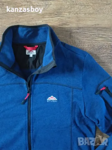 Stubai Strickfleece-Jacke - мъжко поларено горнище ХЛ, снимка 3 - Спортни дрехи, екипи - 48118378