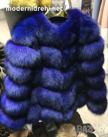 Дамско луксозно палто лисица код 31, снимка 1 - Палта, манта - 27482447