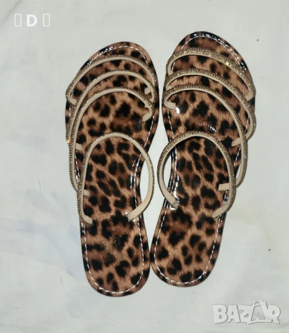 нови чехлички с камъни 37.5/38, снимка 5 - Сандали - 50512918