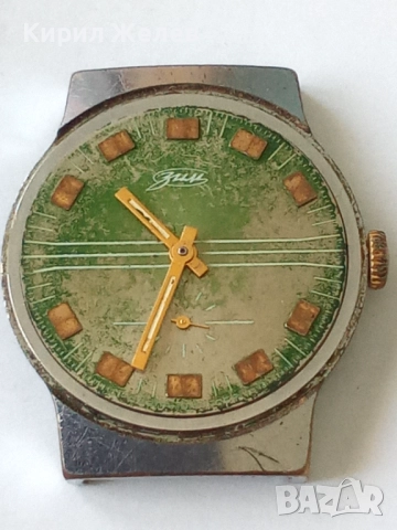 Механизъм с циферблат от стар ръчен часовник 52131