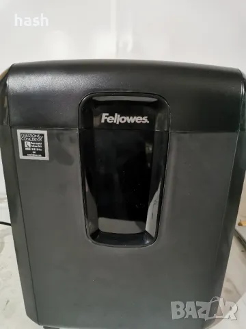 Шредер Fellowes Micro Cut 8 MC, до 8 листа А4, раздробява карти/хартия/телчета/, кошче за отпадъци с, снимка 5 - Друга електроника - 49347620