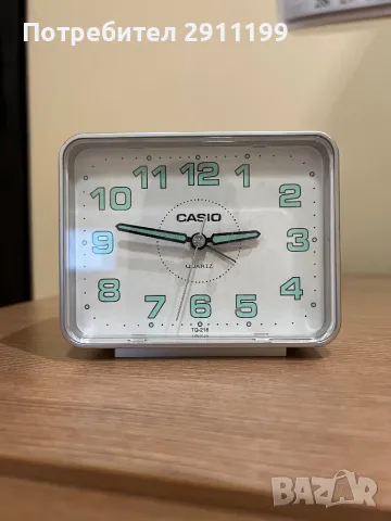 Кварцов будилник Casio