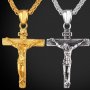 Кръст със синджирче, снимка 1 - Колиета, медальони, синджири - 35604217