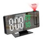 Постоянно светещ дигитален часовник настолен проеткор проекция на стена, снимка 4