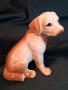 порцеланова фигурка куче лабрадор 30/4, снимка 1