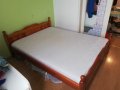 Рамка за легло с две нощни шкафчета , снимка 1 - Спални и легла - 43020499