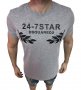 Мъжка тениска Dsquared 24-7 Star Grey !!!, снимка 1 - Тениски - 40059865