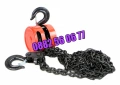 Ръчна лебедка с верига 500 кг, 1 тон, 2 тона, 3 тона и 5 тона, снимка 3